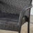 PE WICKER STACKING CHAIR 1PC
