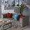 Causeuse modulaire en cuir 2 pièces Mingle