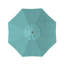 Parasol en bois de teck 7,5 pi-557198543