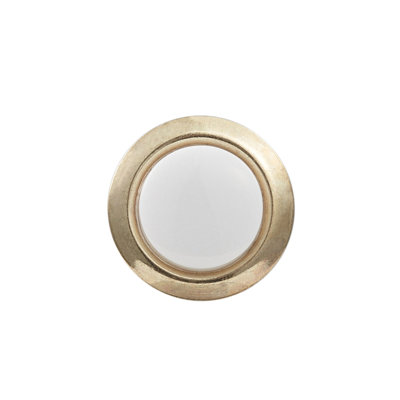Heath Zenith Gold Metal Wired Lighted Push Doorbell Button Accessory