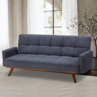 Lotus Home 78.7 inches Upholstered Convertible Sofa