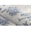 Tapis bleu / ivoire en laine touffeté et fabriqué à la main à motif abstrait Mamedov-1464926154