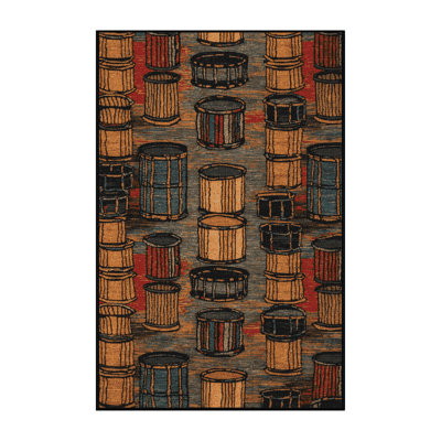  Tapis lavable tambour en acier
