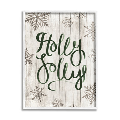 «Holly Jolly Festive Cursive»