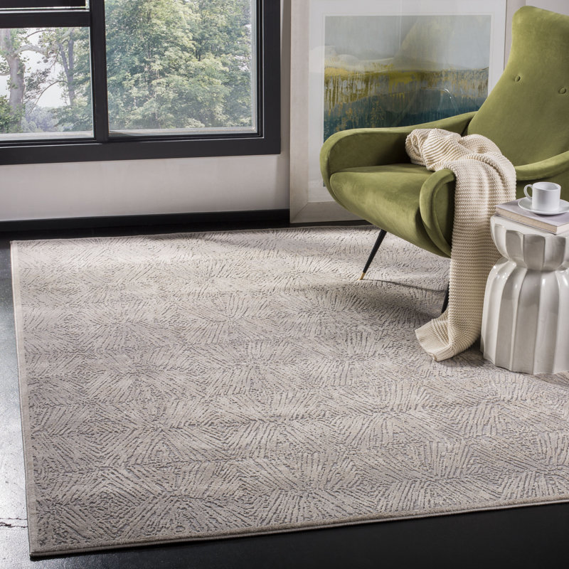 Edvin Performance Geometric Rug, Rectangle 4' x 6'