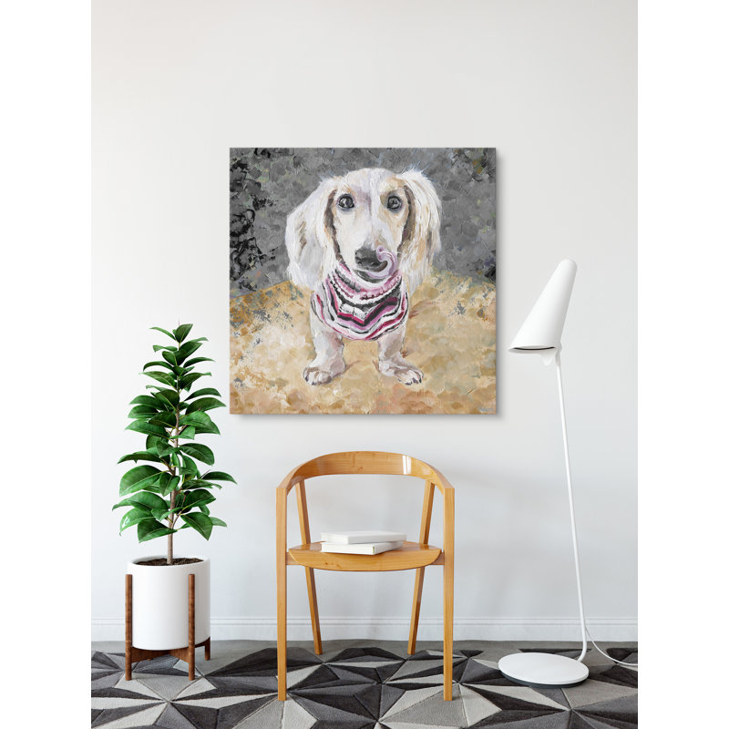 Parvez Taj - Wrapped Canvas Painting, 101cm H x 101cm W