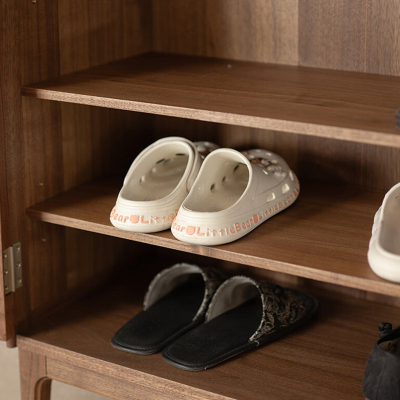 Chinese style small living room shoe cabinet
