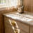 Sun And Moon Cabinet Knobs Set of 2, Solid Brass Gold Cabinet Knobs for Drawers, Dressers and Cupboards