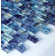 Swimming Pool Series 1" x 2" Straight Edge Glass Mosaic Tile