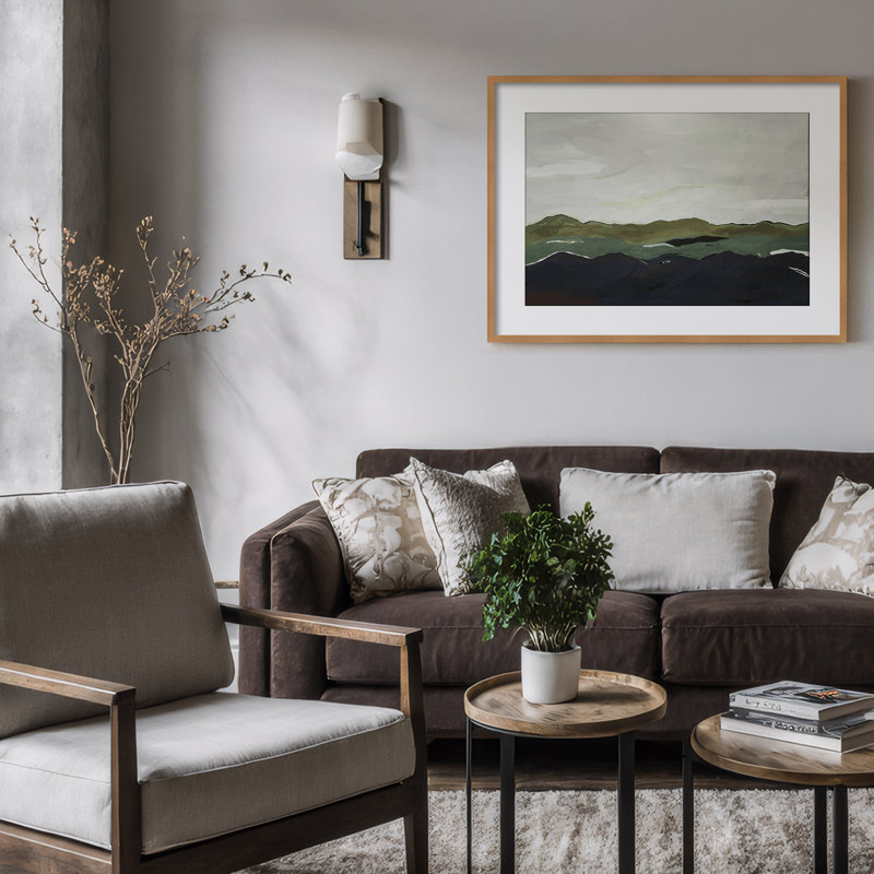 Print by ChiChi Decor, Tan, 45" H x 60" W