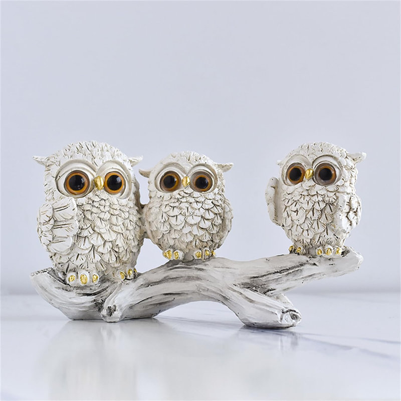 Figurines & Sculptures, White