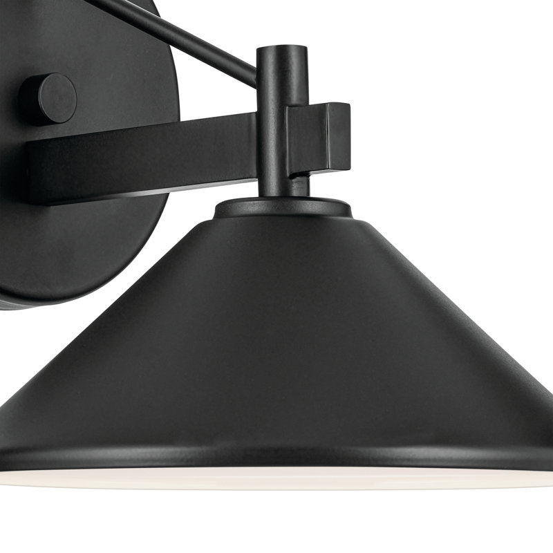 Zalia Aluminum Wall Light, 7.5" H x 8" W x 9.25" D