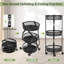Chariot utilitaire avec roues H 35 po x l 15 po