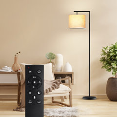 Orren Ellis Voleta 70 LED Torchiere Floor Lamp With Remote Control &  Reviews