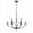 Zareyah 9 Light Black Chandelier