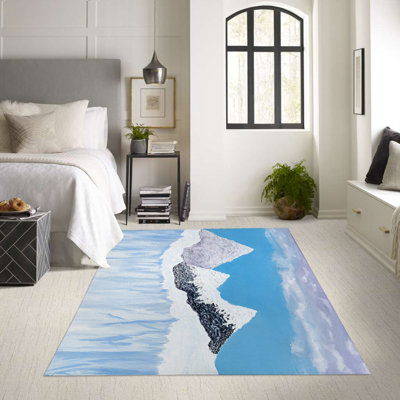 Frozen Time  Area Rug