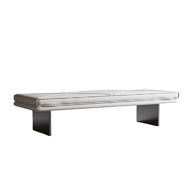 Tuo Upholstered Bench, Off White