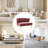 Euclid 47" Velvet 2-Seat Armless Loveseat-835275392