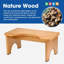 Tabouret de toilette Squat adulte, tabouret de merde en bois pour adultes de salle de bain