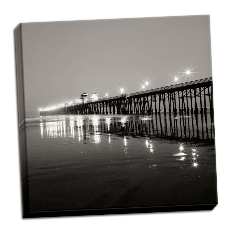 « pilier night 1 », reproduction de photo sur toile tendue
