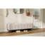 Banc de salle à manger en chenille Oatmeal, capacité de poids de 250 lb, pieds en bois d'hévéa, sièges de 64,79 l, capacité esthétique élégante, contemporain