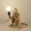 Lampe de table singe 12,6 po en résine E26 Base (non incluse)