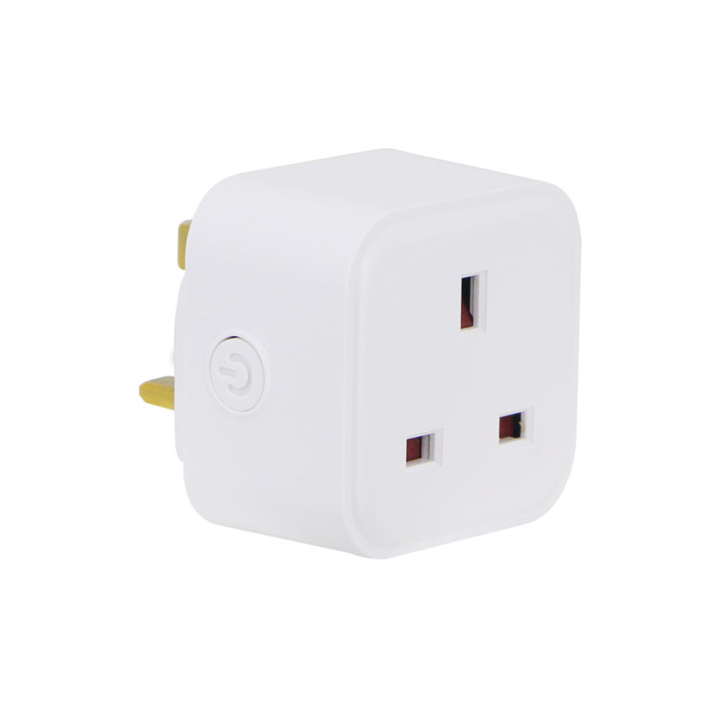 Ener - J 13A WiFi Smart Mini Plug Energy Monitoring UK Compatible White 3 Pack