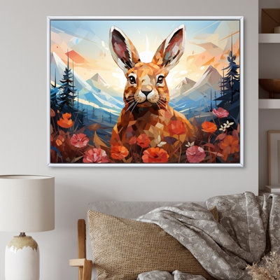 " Rabbit Energetic Hopper Geometric I "