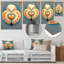 Décoration murale cœur brillant-87836400
