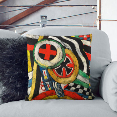 Painting No.5 by Marsden Hartley Scatter Cushion with Filling