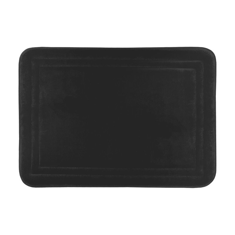 Tapis en mousse viscoélastique 17 x 24 - Elle, Noir
