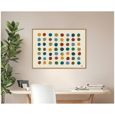 «Meditation No. 3b» par Kelly Knaga, reproduction d'art sur toile encadrée