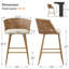 Tabouret de comptoir Emmitsburg