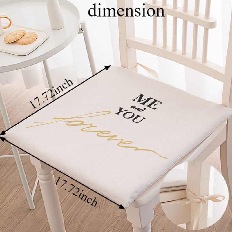 Trinx - Coussin de chaise, 18 po x 18 po