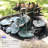 Scala Outdoor Weather Resistant Floor Fountain with Light