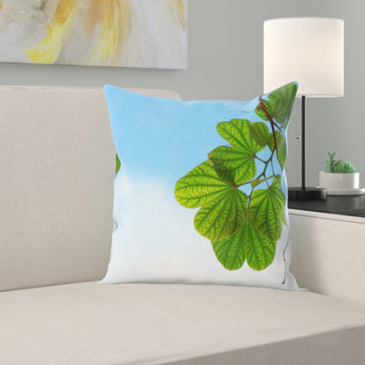 Housse et insert de coussin carré Leaves