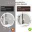 Citlally Circle Lighted Aluminium Framed Wall Accent Mirror in Silver-2069974891