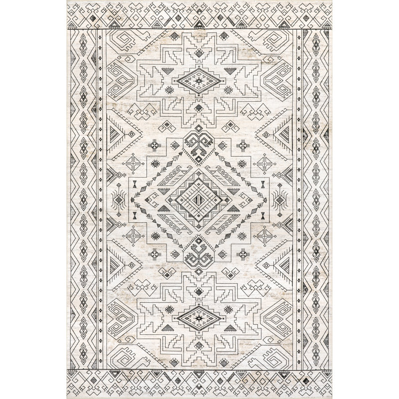 Tapis lavable à la machine Malena SpinClean, Rectangle 4 pi x 6 pi
