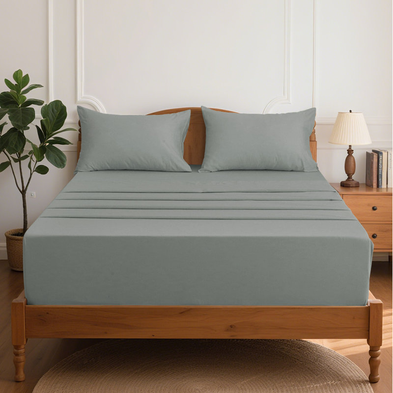 Draps en coton de qualité égyptienne HYPREST à densité de tissage de 18 po et à densité de tissage de 600 fils, Livrée