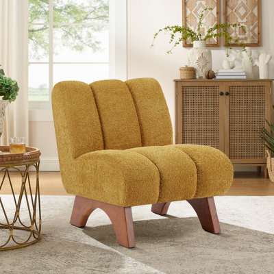 Brenetta 64Cm Wide Tufted Lounge Chair