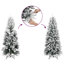 240cm H Lighted Artificial Christmas Tree