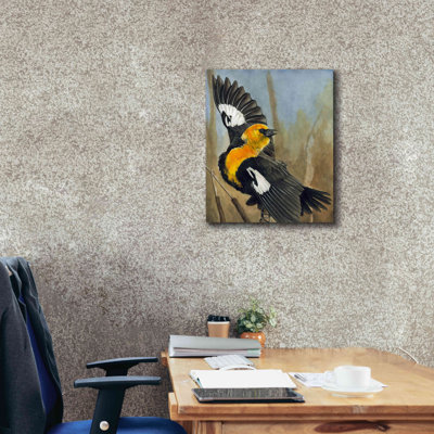 Impression sur toile Kaydi The Flirt On Canvas par Barbara Keith