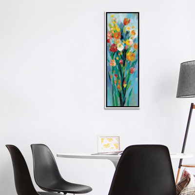 «Tall Bright Flowers II» par Silvia Vassileva - impression panoramique
