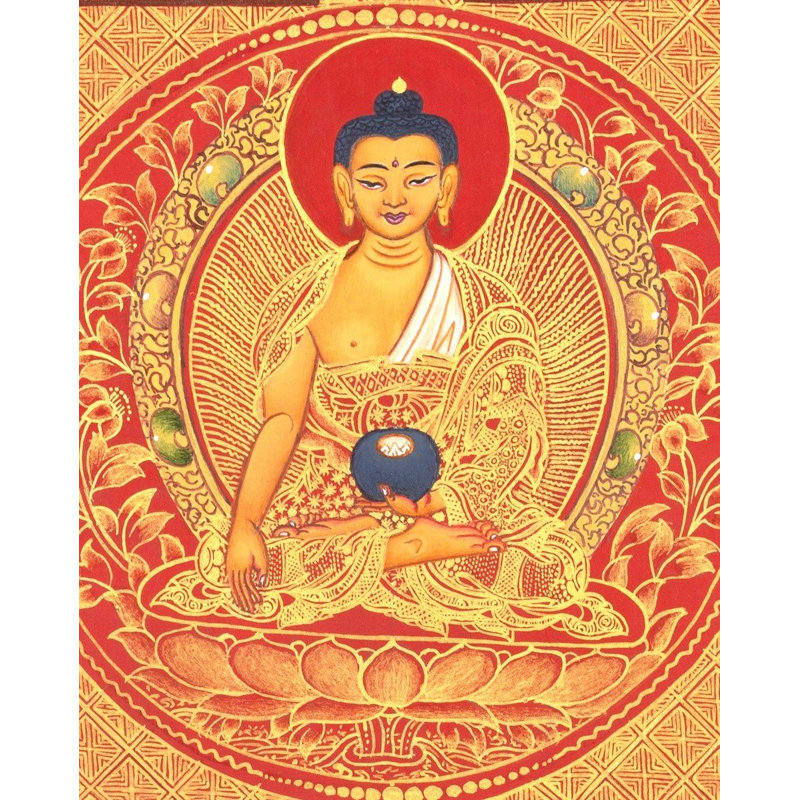 Shakyamuni Mandala (Brocadeless Thangka)