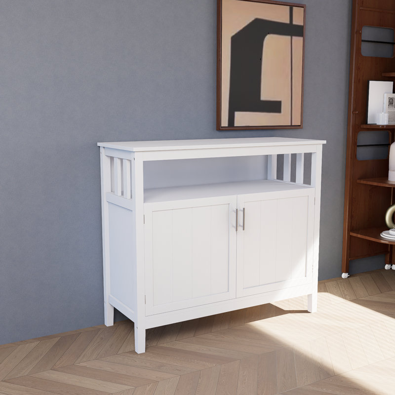 Kitchen Storage Sideboards And Buffet Server Cabinets, White