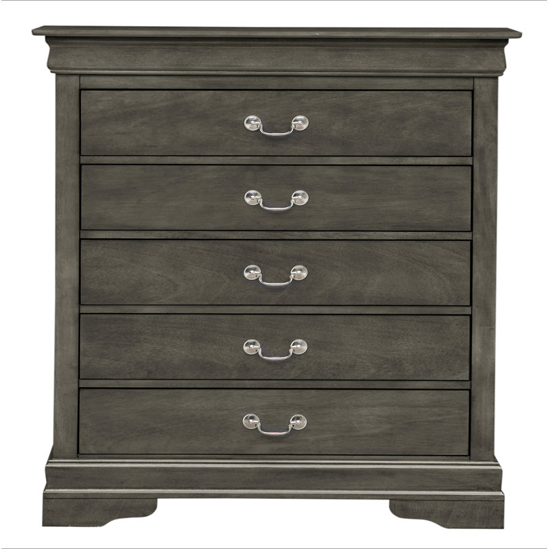 Commode Louis Phillipe G3105-CH, Gris