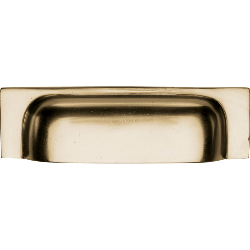 Poignée industrielle, Bronze naturel, 3"