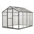 Elysora Aluminum Walk-In Greenhouse with Polycarbonate Panels-129916523-130376623