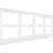 H 94.5'' W x 0.625'' D PVC Wainscot Paneling Kit-69956273
