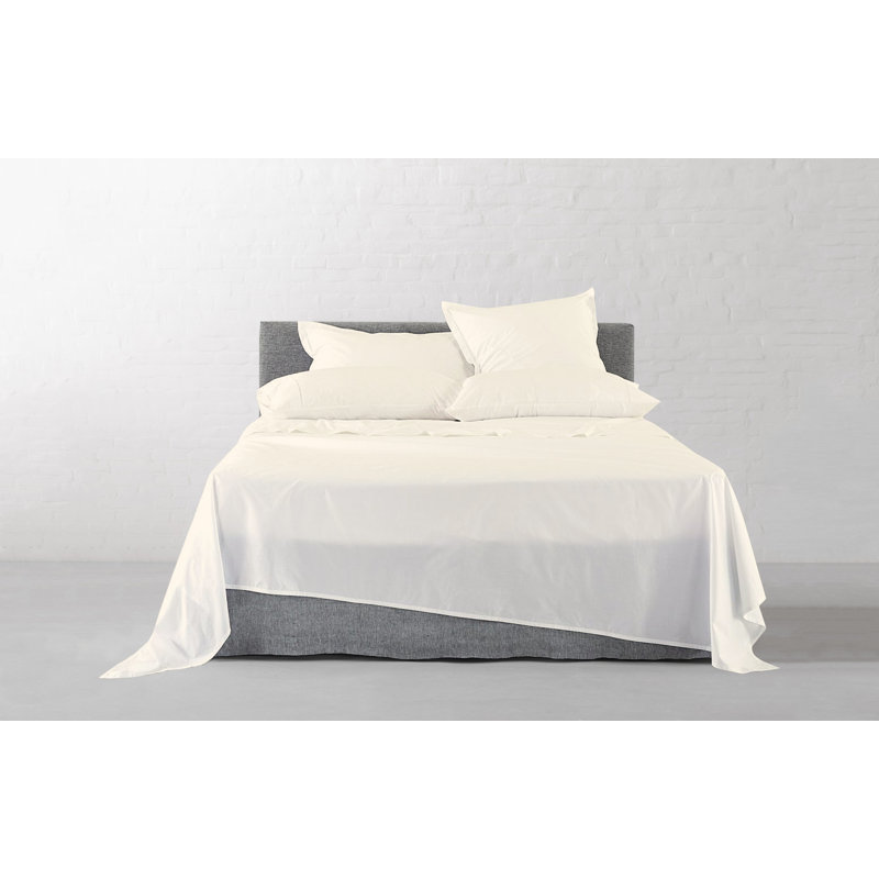 Organic Cotton Standard/Queen White Pillowcase Set